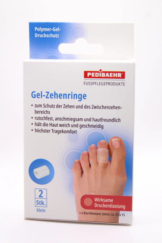 PEDIBAEHR GEL-ZEHENRINGE KLEIN 2 STÜCK